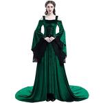Grüne Mittelalterkleider für Damen 