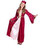 Rote Boland Maxi Königin Kostüme aus Polyester für Kinder Größe 146 
