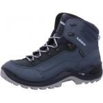 Blaue Lowa Renegade GTX Mid Gore Tex Outdoor Schuhe für Damen Größe 41,5 