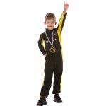 Schwarze Buttinette Pilotenkostüme aus Polyester für Kinder Größe 116 