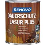 Schokoladenbraune RENOVO Holzlasuren & Holzbeize UV-beständig 