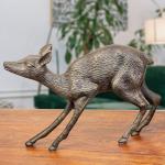 22 cm Tierfiguren für den Garten aus Aluminium wetterfest 
