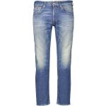 Reduzierte Blaue Replay Slim Fit Jeans aus Denim für Herren Größe XXL Weite 33, Länge 30 