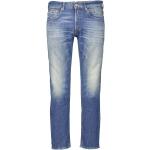 Reduzierte Blaue Replay Slim Fit Jeans aus Denim für Herren Größe XXL Weite 34, Länge 30 