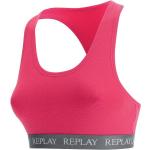 Reduzierte Fuchsiafarbene Sportliche Replay Damenmode aus Jersey Größe L 