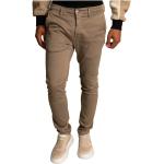 Braune Replay Slim Fit Jeans aus Baumwolle für Herren Weite 30, Länge 32 
