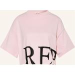 Rosa Replay T-Shirts aus Baumwolle für Damen Größe XS 