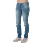 Hellblaue Replay Slim Fit Jeans aus Baumwolle für Damen Weite 27, Länge 32 