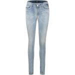 Blaue Replay Skinny Jeans aus Denim für Damen Größe XXL 