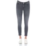 Reduzierte Dunkelgraue Replay Skinny Jeans aus Baumwolle für Damen 
