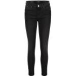 Schwarze Replay Stretch-Jeans aus Denim für Damen 