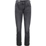 Anthrazitfarbene Replay Slim Fit Jeans aus Baumwollmischung für Damen 