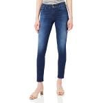 Replay Damen Jeans New Luz Skinny-Fit Hyperflex Hyper Cloud mit Stretch, Blau (Dark Blue 007), 24W / 30L