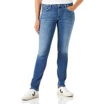 Blaue Vintage Esprit Skinny Jeans aus Denim für Damen Größe M Weite 30 