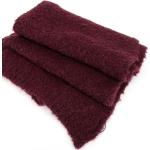 Bordeauxrote Replay Wollschals aus Wolle für Damen für den für den Winter 