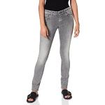 Graue Replay Luz Skinny Jeans aus Denim für Damen Weite 25 