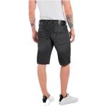 Dunkelgraue Replay Jeans-Shorts aus Denim für Herren für den für den Sommer 