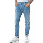 Hellblaue Replay Stretch-Jeans aus Denim für Herren Weite 38 