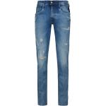 Blaue Replay Bio Slim Fit Jeans aus Denim für Herren 