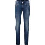 Blaue Replay Skinny Jeans aus Baumwollmischung für Herren 