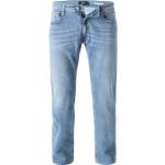 Hellblaue Bestickte Replay Jeans mit Stickerei aus Denim für Herren Weite 30, Länge 30 