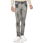Graue Replay Skinny Jeans aus Denim für Herren Größe M Weite 29 