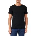 Replay Herren T-Shirt Kurzarm mit Rundhals Ausschnitt, Schwarz (Black 098), XL