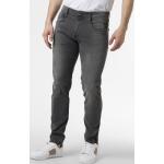 Graue Unifarbene Replay Slim Fit Jeans aus Denim für Herren Weite 30, Länge 30 
