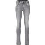 Graue Replay Skinny Jeans aus Denim für Herren Weite 34, Länge 34 