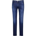 Blaue Replay Slim Fit Jeans aus Denim für Herren Weite 36, Länge 36 