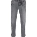 Graue Unifarbene Casual Replay 5-Pocket Jeans mit Reißverschluss aus Baumwollmischung für Herren Weite 30, Länge 32 