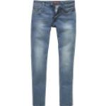 Blaue Replay Slim Fit Jeans aus Denim für Herren Größe XL 