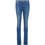 Reduzierte Blaue Bestickte Replay Jeans mit Stickerei mit Reißverschluss aus Baumwolle für Damen Weite 25, Länge 30 