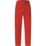 Rote Replay Straight Leg Jeans aus Baumwolle für Herren 
