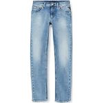 Hellblaue Replay Slim Jeans für Kinder aus Denim für Jungen 