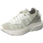 Reduzierte Graue Replay Slip-on Sneaker ohne Verschluss aus Textil für Damen Größe 41 mit Absatzhöhe 3cm bis 5cm 