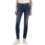 Reduzierte Blaue Replay Slim Fit Jeans aus Denim für Damen Größe M 