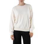 Reduzierte Weiße Oversize Replay Damensweatshirts Größe L 