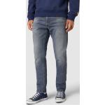 Graue Replay Slim Fit Jeans mit Reißverschluss aus Baumwollmischung für Herren Größe XXL Weite 31, Länge 32 