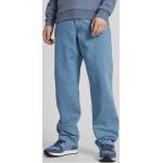 Hellblaue Replay Straight Leg Jeans aus Baumwolle für Herren Größe XXL Weite 30, Länge 32 