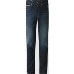 Dunkelblaue Replay Straight Leg Jeans aus Baumwolle für Herren Weite 33, Länge 30 