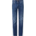 Blaue Replay Straight Leg Jeans aus Baumwolle für Herren Weite 33, Länge 32 