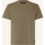 Reduzierte Braune Replay T-Shirts aus Baumwolle für Herren Übergrößen 