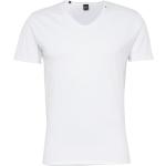 Weiße Kurzärmelige Replay V-Ausschnitt T-Shirts für Herren Größe L 
