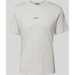 Hellgraue Replay T-Shirts aus Baumwolle für Herren Größe L 