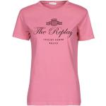 Rosa Replay T-Shirts für Damen Größe M 