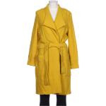 Reduzierte Gelbe Reserved Wollmäntel aus Wolle für Damen Größe S 