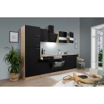 Schwarze Küchen & Küchenzeilen Breite 250-300cm günstig online kaufen | L-Küchen