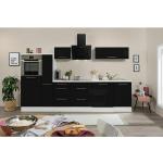 Schwarze Küchen & Küchenzeilen Breite 300-350cm günstig online kaufen
