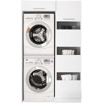 Waschmaschinenschränke günstig Weiße Waschmaschinenregale kaufen & online